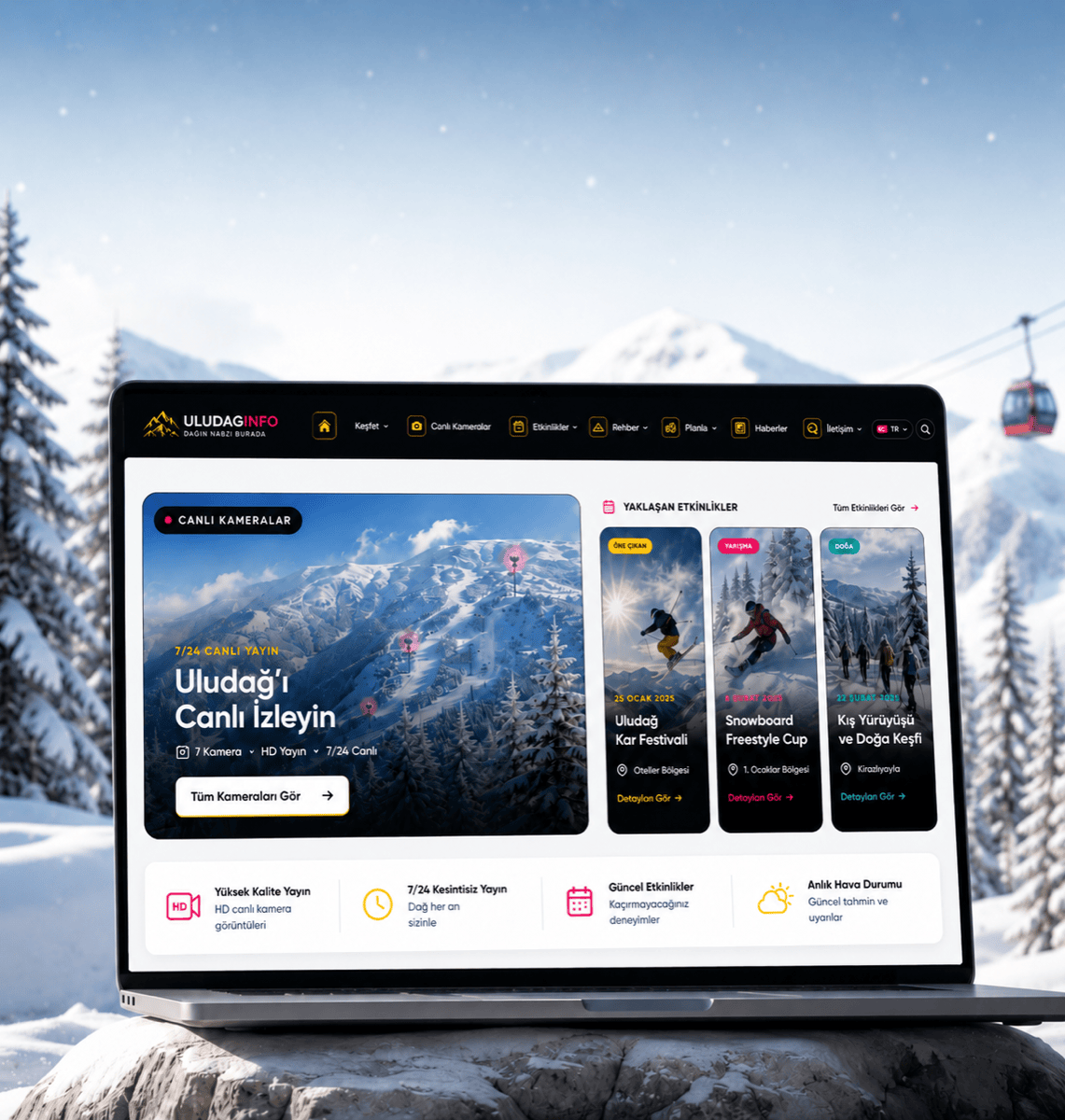 uludaginfo.com web sayfası sponsorluk örneği